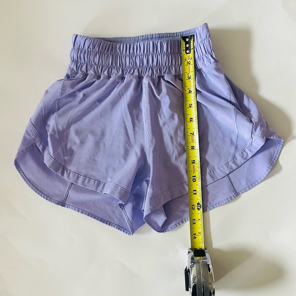 Lululemon Athletica Light Purple Athletic Shorts